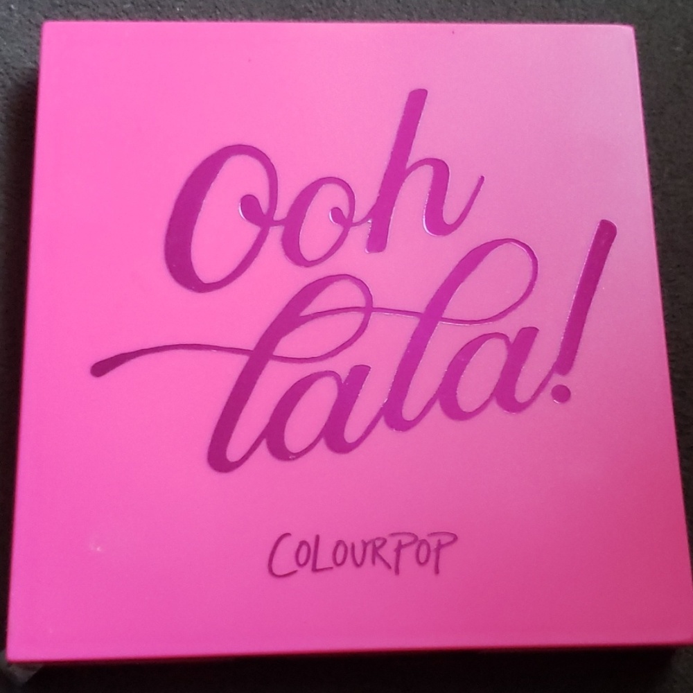 Ooh Lala colourpop palette